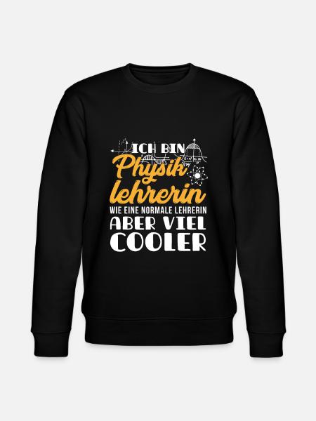 Physiklehrer Physik Lehrer - Stanley/Stella Unisex Bio-Sweatshirt CHANGER - Schwarz