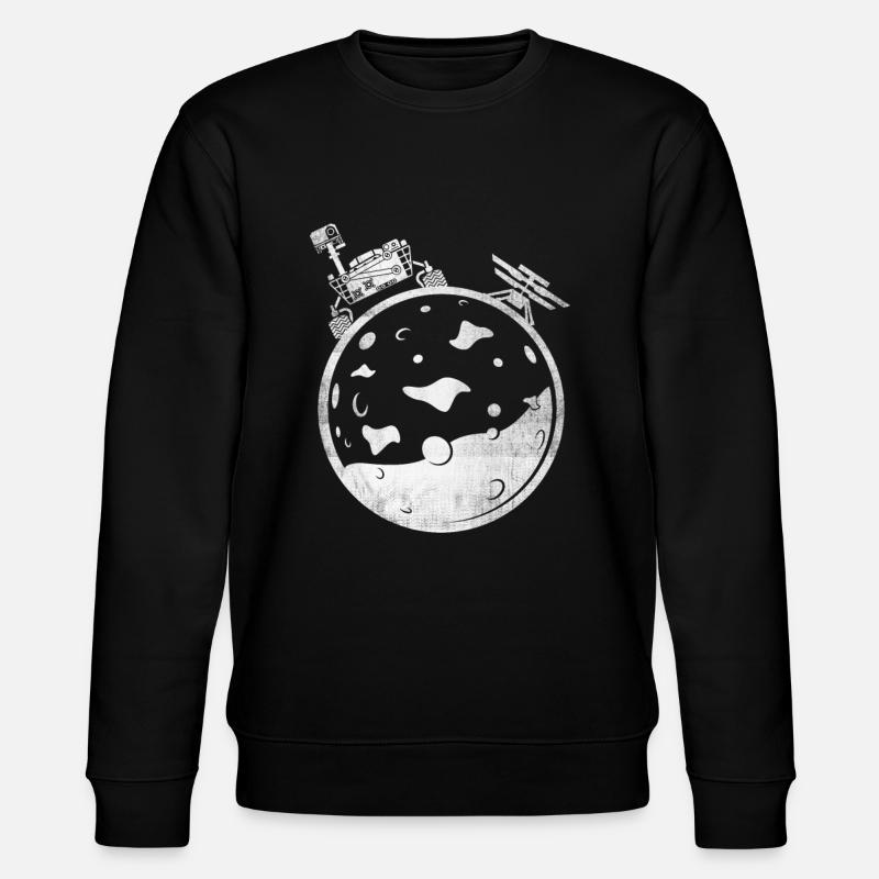 Mars Planet Space Space - Stanley/Stella CHANGER Unisex Organic Sweatshirt - black