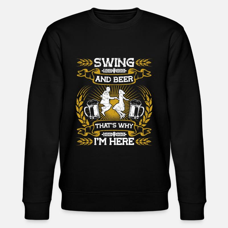 Dancing Dancer Dance - Stanley/Stella CHANGER Unisex Organic Sweatshirt - black