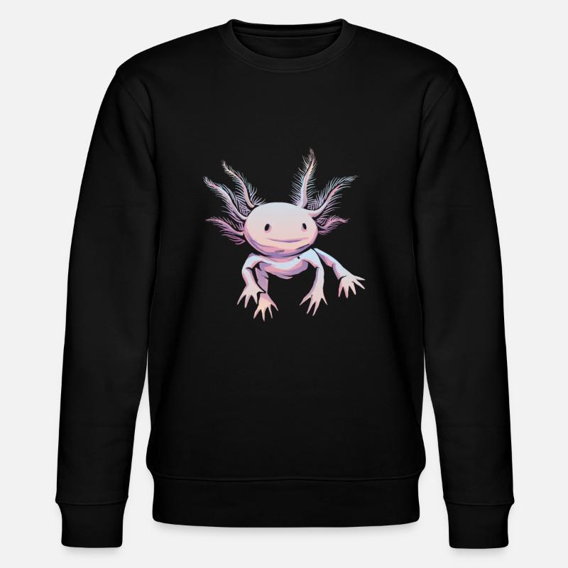 Axolotl Amant Cadeau - Sweat bio CHANGER Stanley/Stella Unisexe - noir