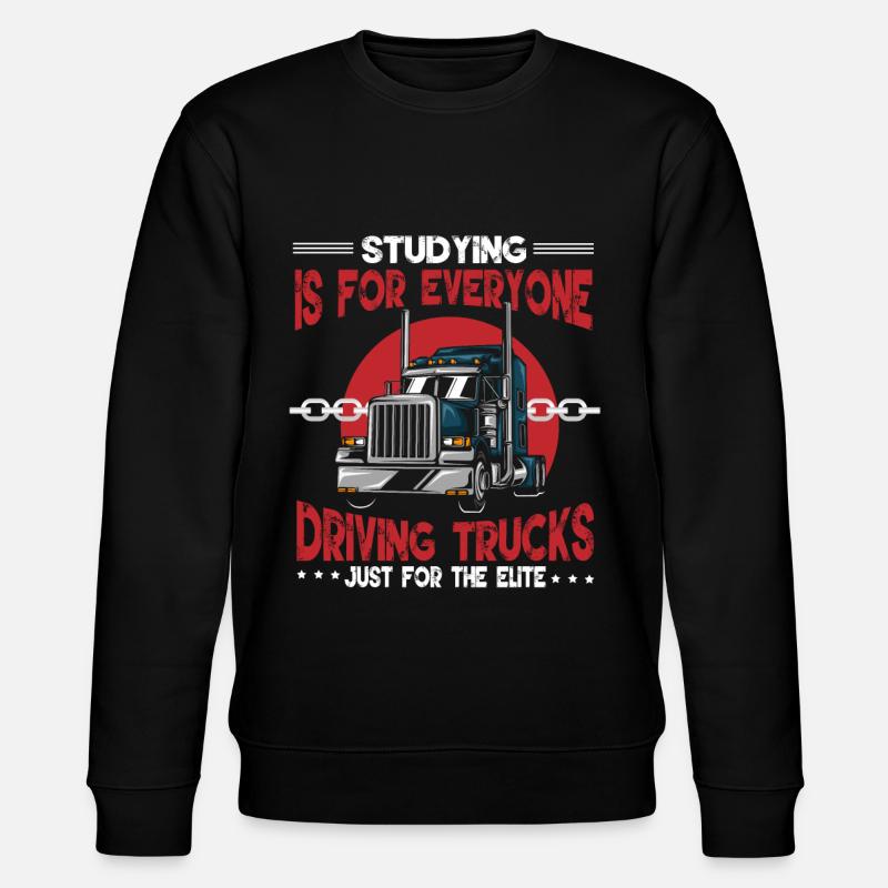 Chauffeurs routiers routiers - Sweat bio CHANGER Stanley/Stella Unisexe - noir