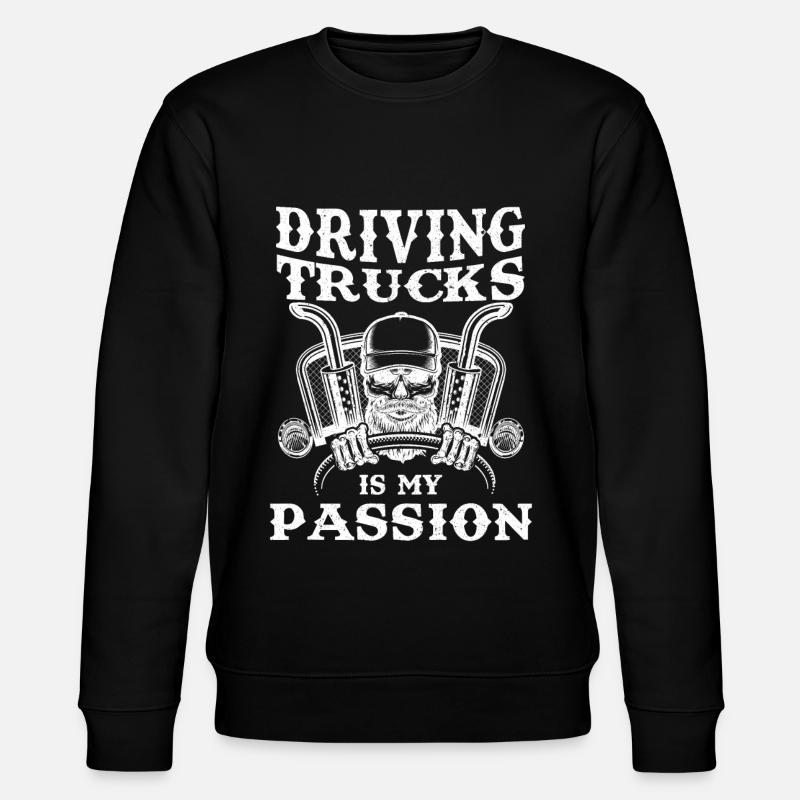 Chauffeurs routiers routiers - Sweat bio CHANGER Stanley/Stella Unisexe - noir