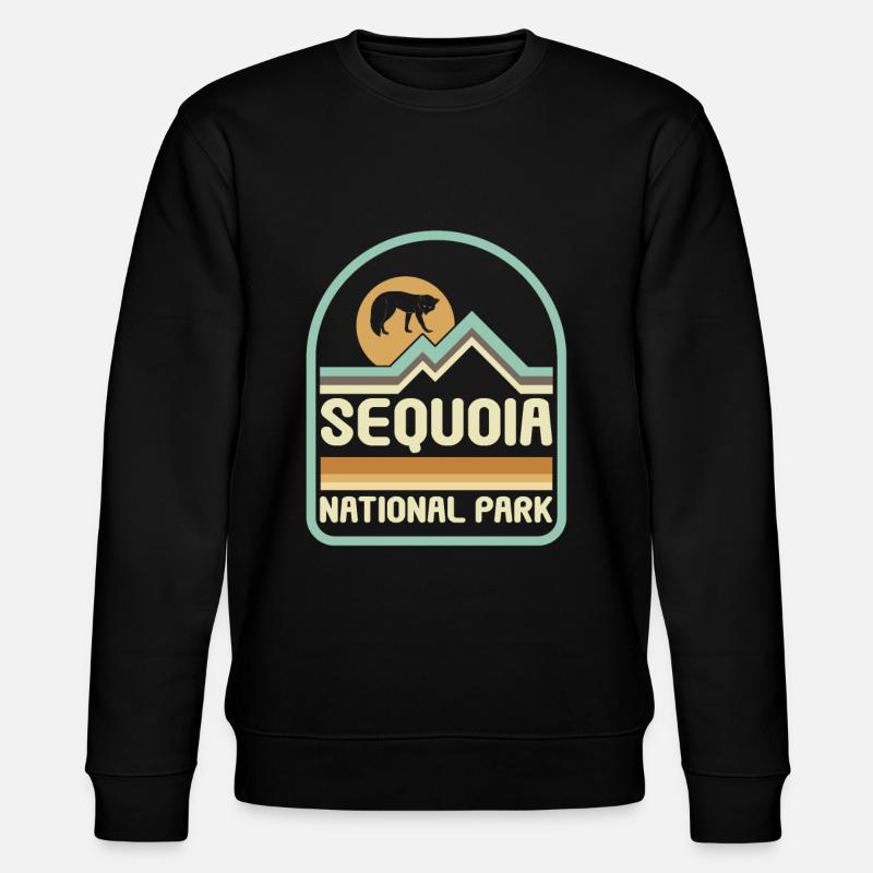 États-Unis États-Unis Parc national - Sweat bio CHANGER Stanley/Stella Unisexe - noir