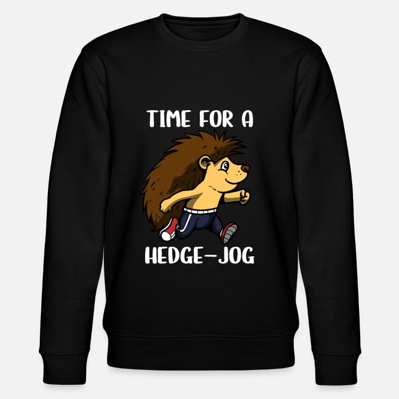 Igel - Stanley/Stella Unisex Bio-Sweatshirt CHANGER  - Schwarz