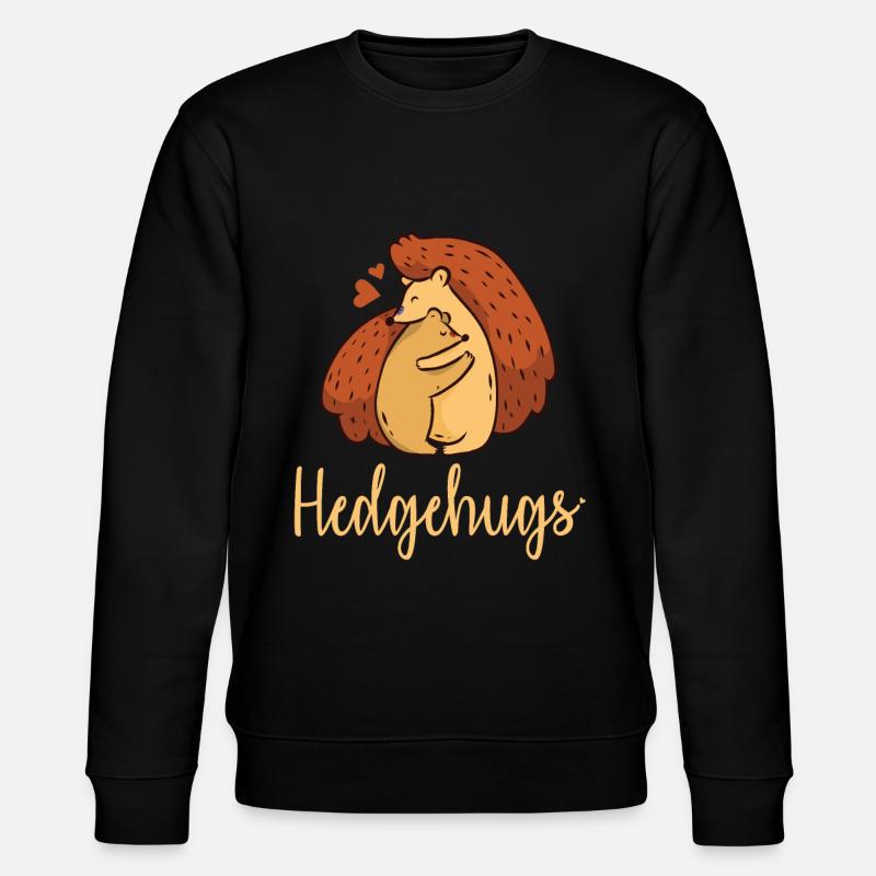 Igel - Stanley/Stella Unisex Bio-Sweatshirt CHANGER  - Schwarz