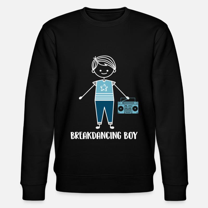 Breakdance Breakdancer Breakdancing - Stanley/Stella Unisex Bio-Sweatshirt CHANGER  - Schwarz