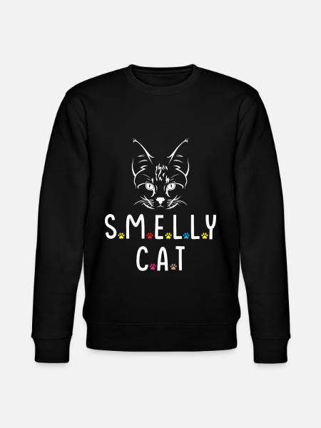 Smelly Cat - Stanley/Stella CHANGER Unisex Organic Sweatshirt - black