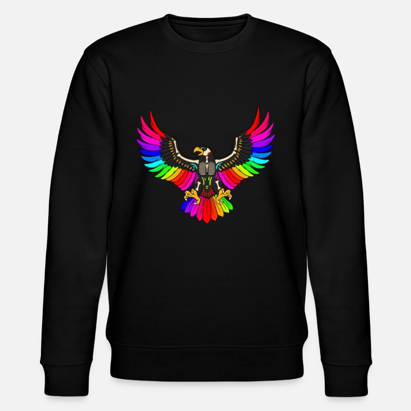 Jour de l’aigle coloré mort mexicain - Sweat bio CHANGER Stanley/Stella Unisexe - noir