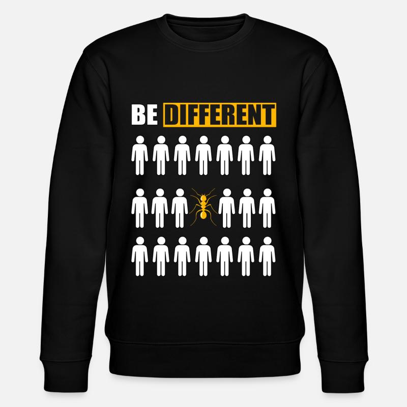 Soyez différent - Sweat bio CHANGER Stanley/Stella Unisexe - noir