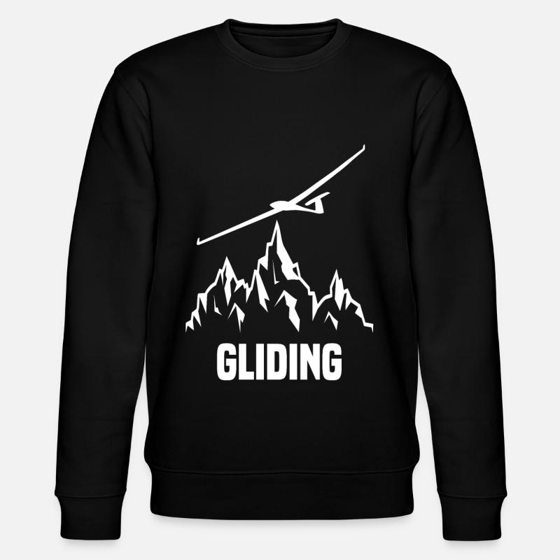 Pilote de planeur planeur planeur - Sweat bio CHANGER Stanley/Stella Unisexe - noir