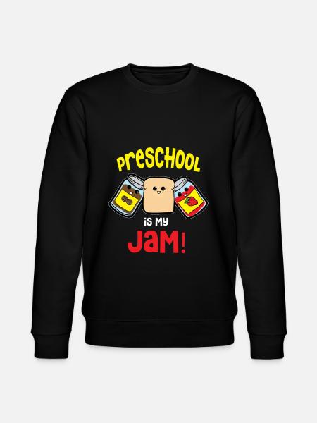 Preschool school nursery sweet gift - Stanley/Stella CHANGER Unisex Organic Sweatshirt - black
