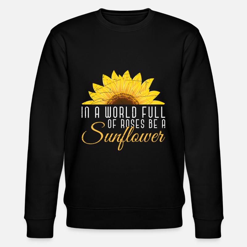 Tournesol - Sweat bio CHANGER Stanley/Stella Unisexe - noir