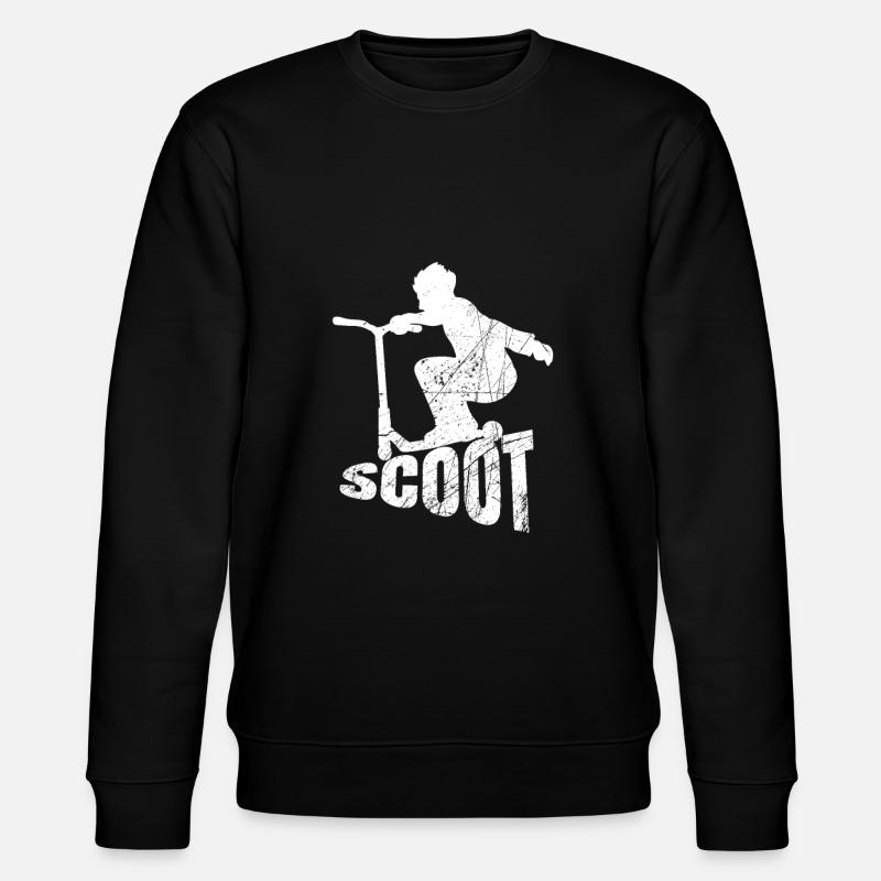 Scooter Scooter E-Scooter Scater - Sweat bio CHANGER Stanley/Stella Unisexe - noir