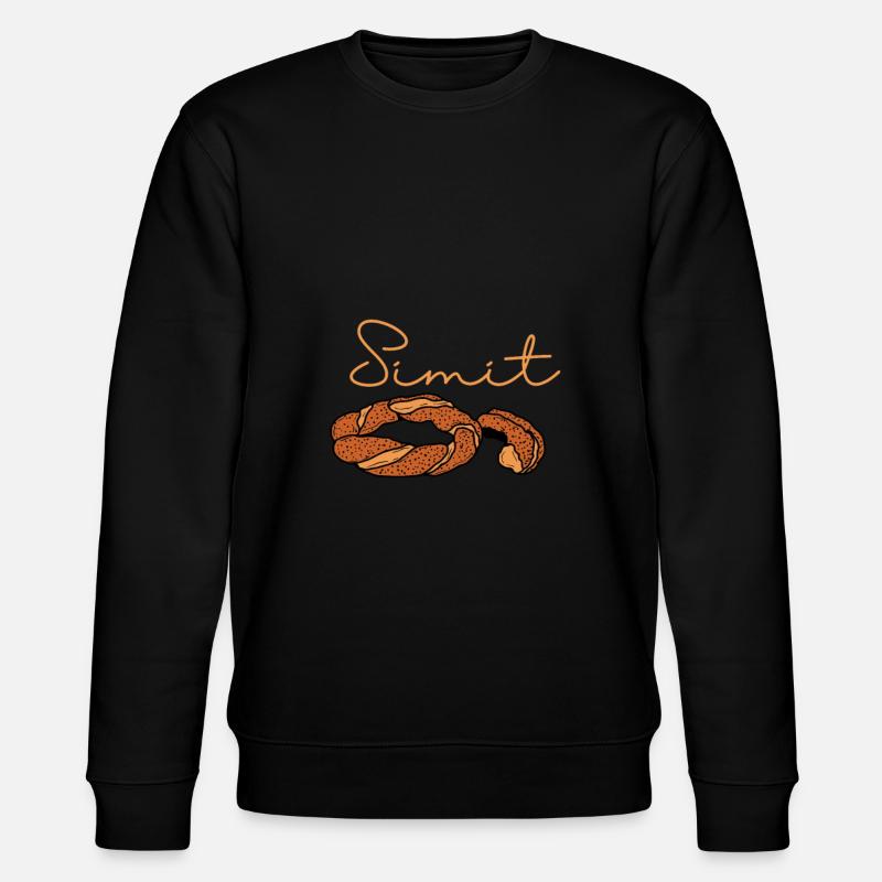 Sésame Simit viennoiserie turque arabe - Sweat bio CHANGER Stanley/Stella Unisexe - noir