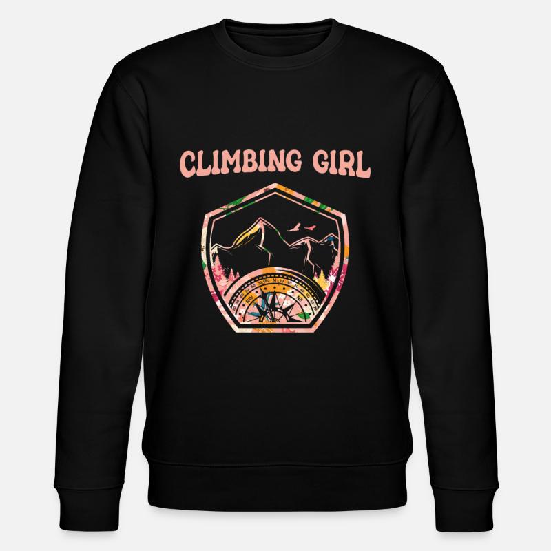 Escalade Alpinisme Grimpeurs - Sweat bio CHANGER Stanley/Stella Unisexe - noir