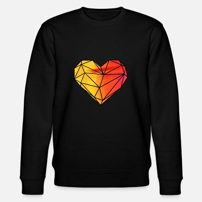 Saint-Valentin Saint-Valentin - Sweat bio CHANGER Stanley/Stella Unisexe - noir