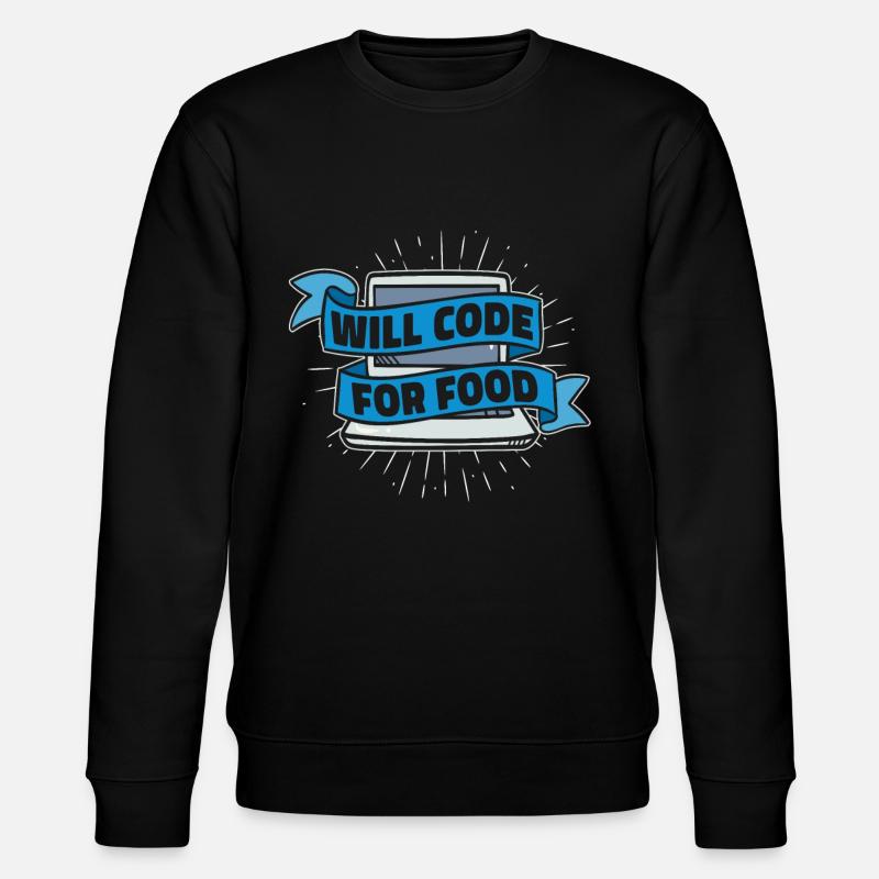 Programmierer Coder Software Entwickler - Stanley/Stella Unisex Bio-Sweatshirt CHANGER  - Schwarz