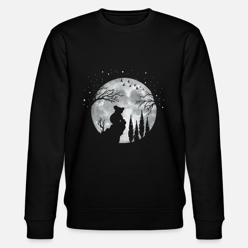 Koala Koala Bear - Stanley/Stella CHANGER Unisex Organic Sweatshirt - black
