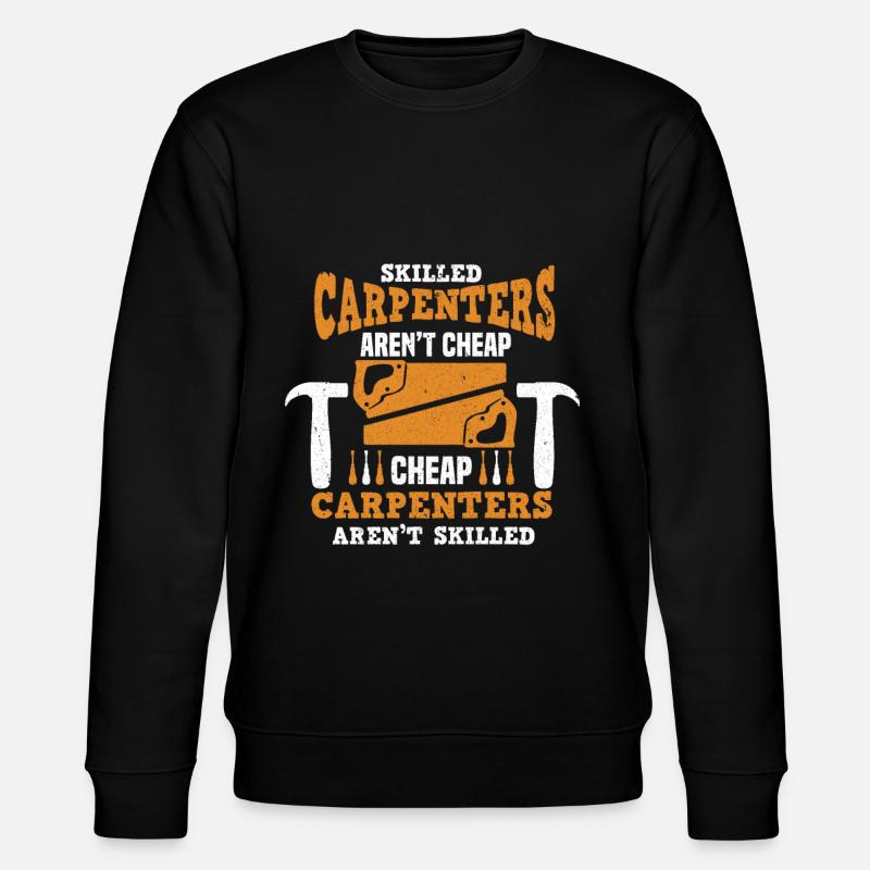 Charpentier Charpentier Menuisier Charpentier - Sweat bio CHANGER Stanley/Stella Unisexe - noir