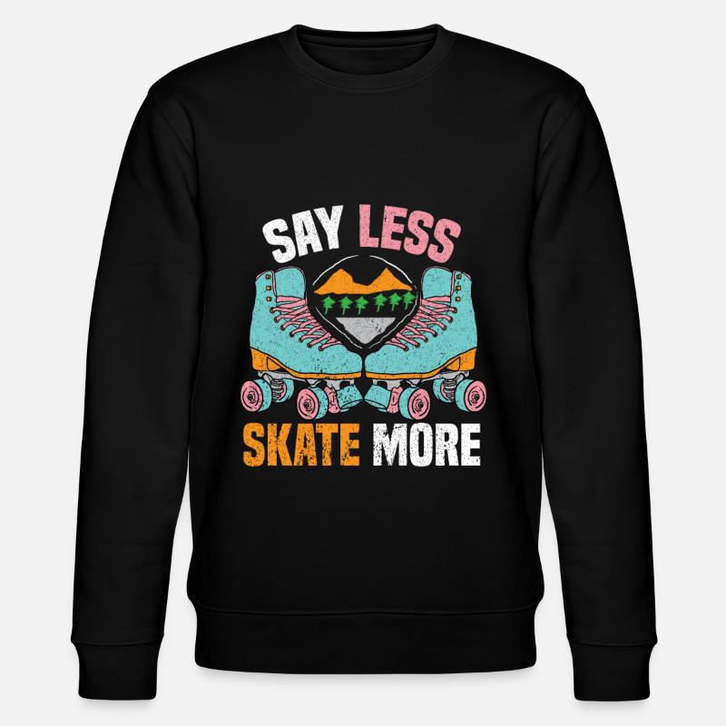 Rollerskate Rollerskating Skating Rollerblades - Stanley/Stella Unisex Bio-Sweatshirt CHANGER  - Schwarz