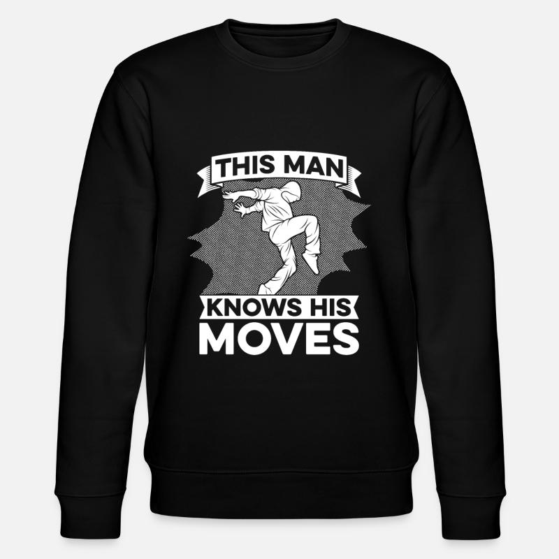 Dancing Dancer Dance - Stanley/Stella CHANGER Unisex Organic Sweatshirt - black