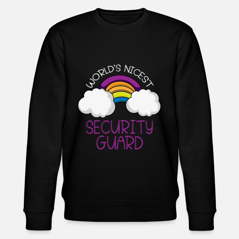 Security Security Guard Security Service - Stanley/Stella CHANGER Unisex Organic Sweatshirt - black