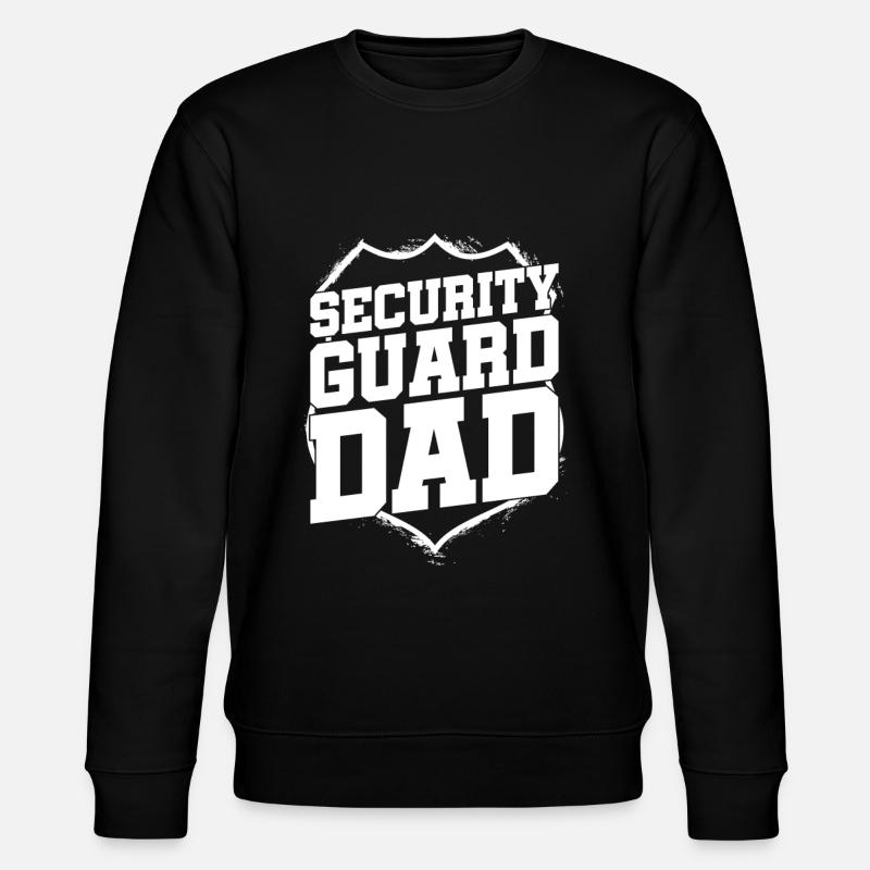 Security Wachmann Sicherheitsdienst - Stanley/Stella Unisex Bio-Sweatshirt CHANGER  - Schwarz