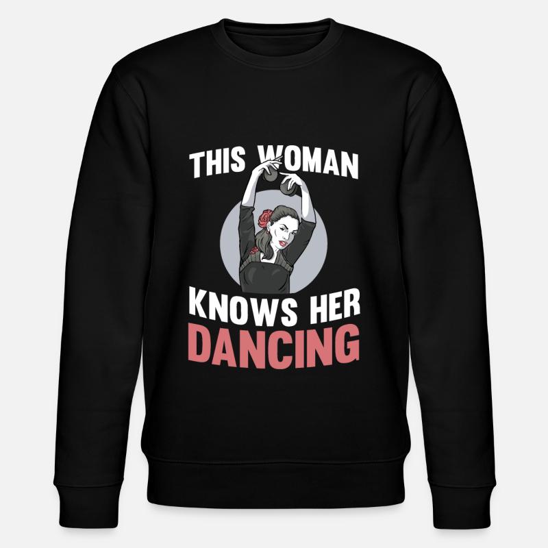 Dancing Dancer Dance - Stanley/Stella CHANGER Unisex Organic Sweatshirt - black