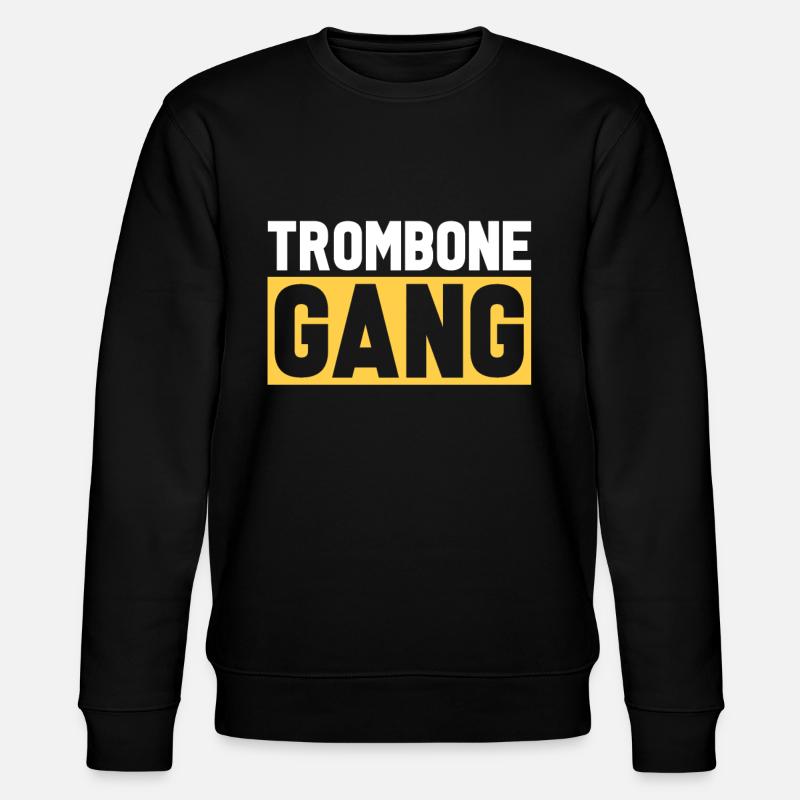 Trombone - Sweat bio CHANGER Stanley/Stella Unisexe - noir