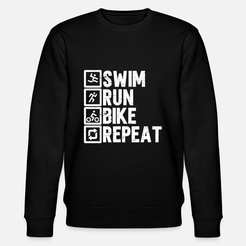 Triathlon - Sweat bio CHANGER Stanley/Stella Unisexe - noir