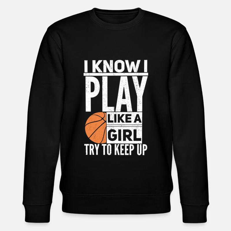 Basketteur de basket-ball - Sweat bio CHANGER Stanley/Stella Unisexe - noir