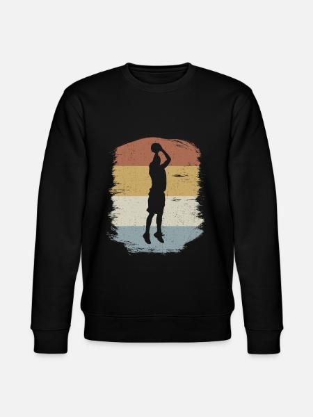 Basketball Basketballer - Stanley/Stella CHANGER Unisex Organic Sweatshirt - black