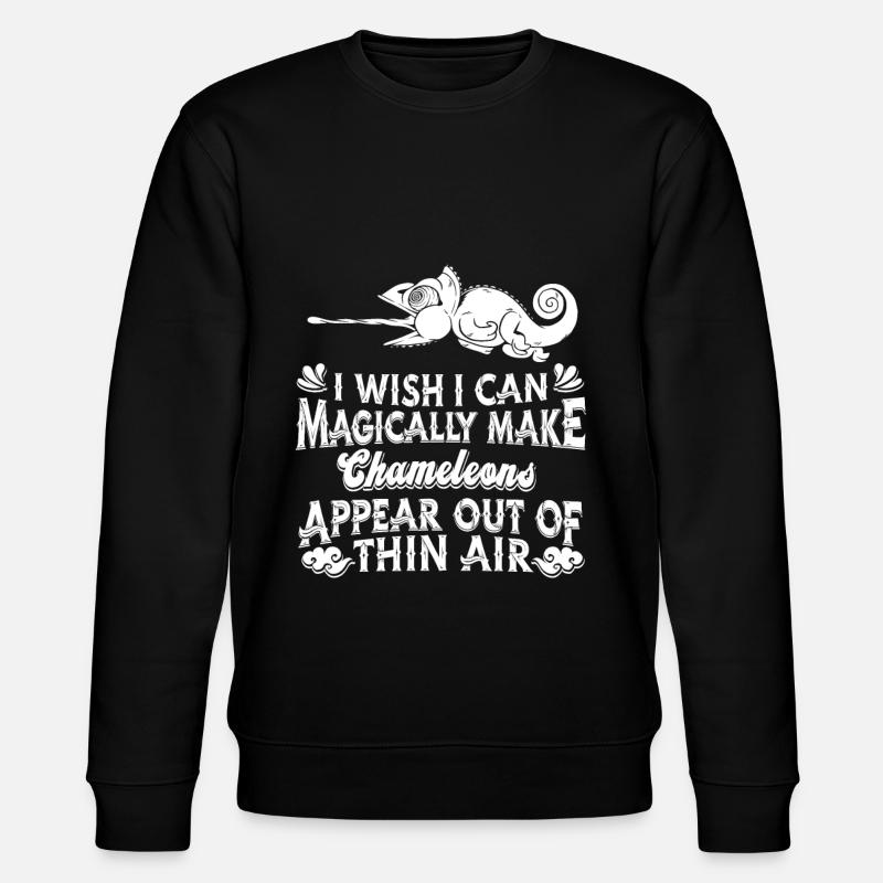 Chameleon Chamäleon - Stanley/Stella CHANGER Unisex Organic Sweatshirt - black