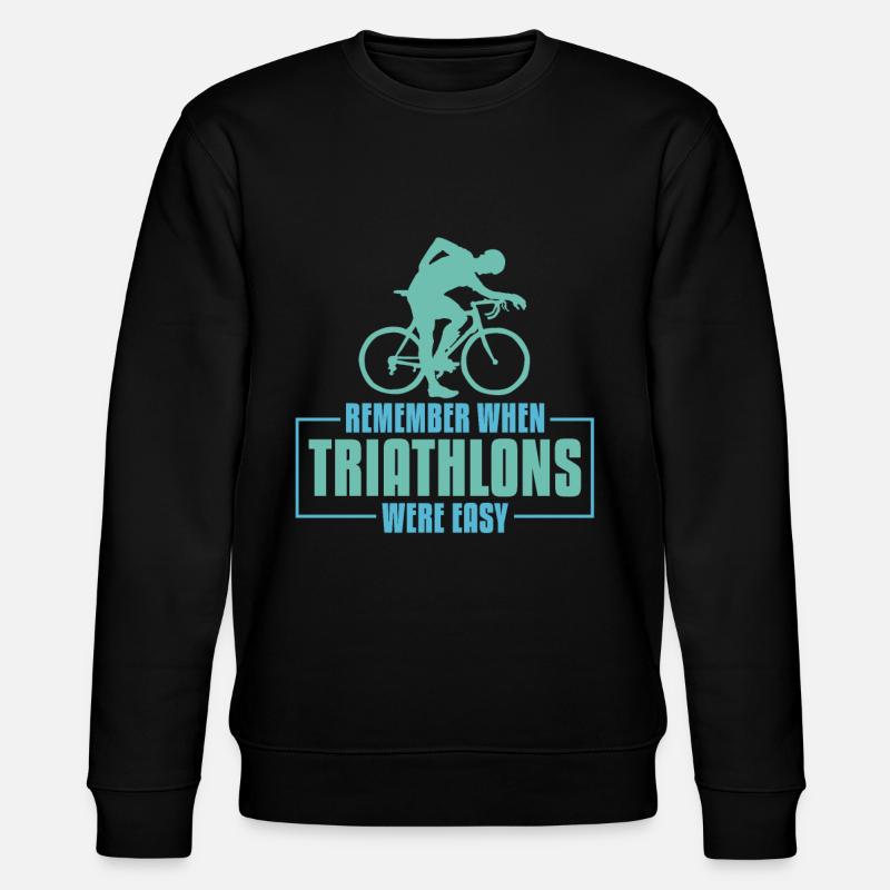 Triathlon - Stanley/Stella Unisex Bio-Sweatshirt CHANGER  - Schwarz