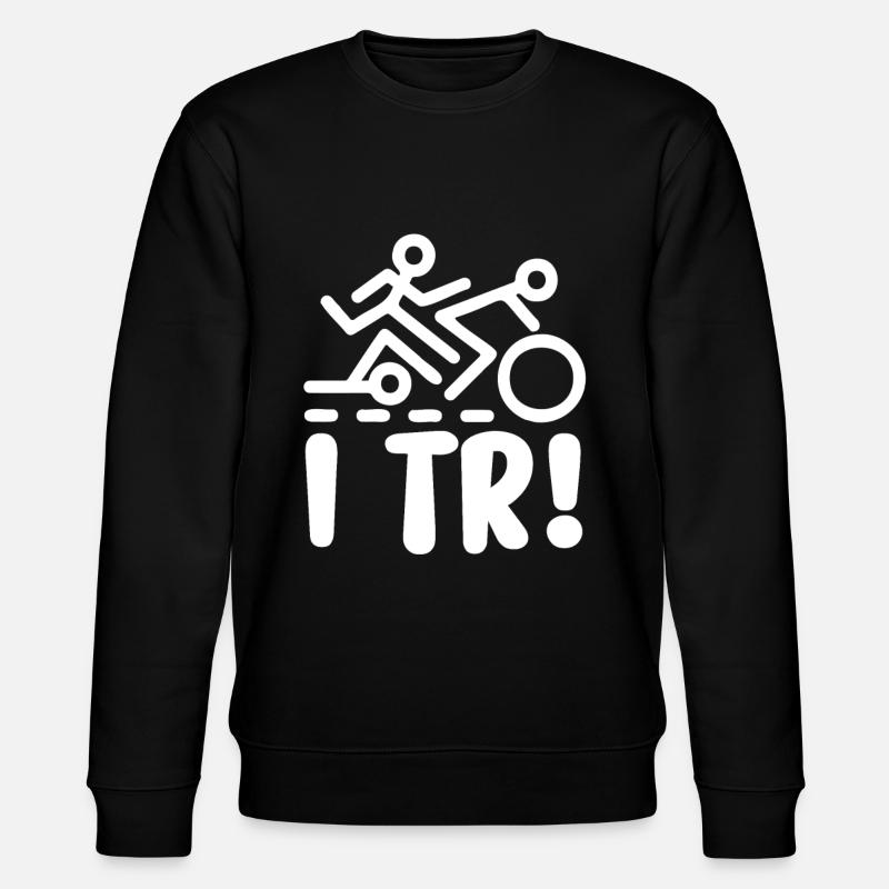 Triathlon - Stanley/Stella Unisex Bio-Sweatshirt CHANGER - Schwarz