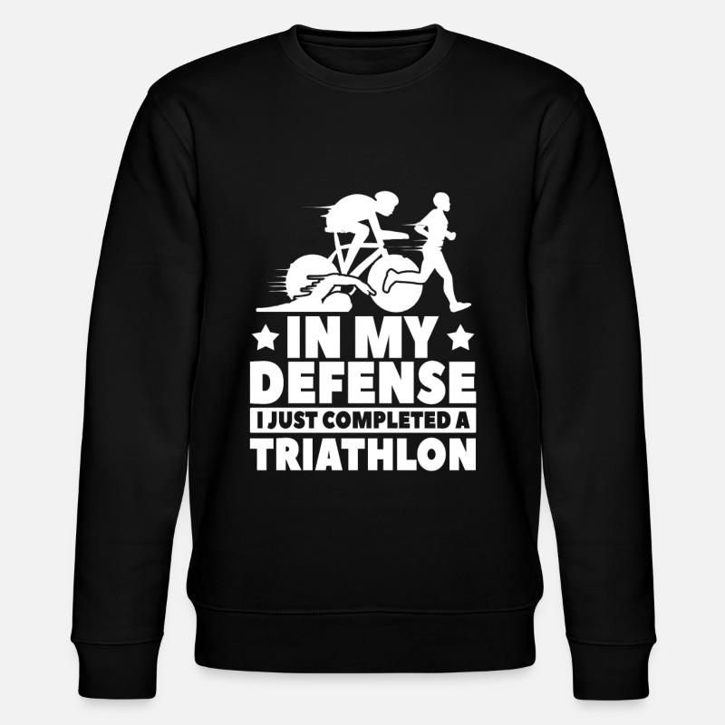 Triathlon - Sweat bio CHANGER Stanley/Stella Unisexe - noir
