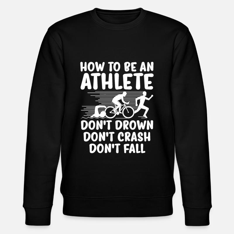 Triathlon - Stanley/Stella Unisex Bio-Sweatshirt CHANGER  - Schwarz