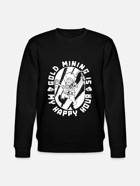 Gold Mining Gold Mine - Stanley/Stella CHANGER Unisex Organic Sweatshirt - black