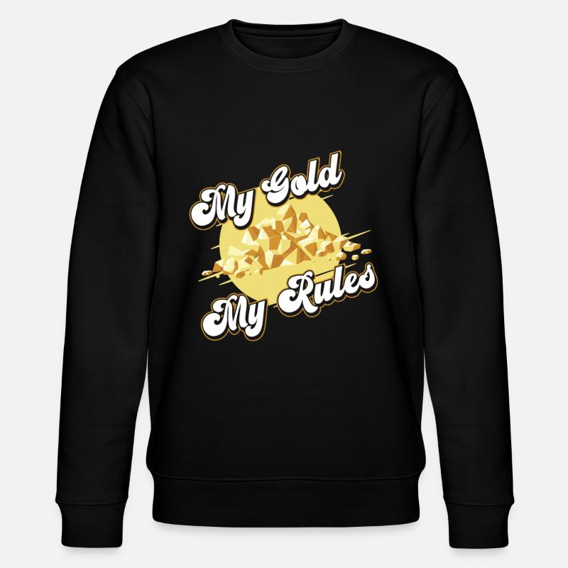 Mine d’or minière - Sweat bio CHANGER Stanley/Stella Unisexe - noir