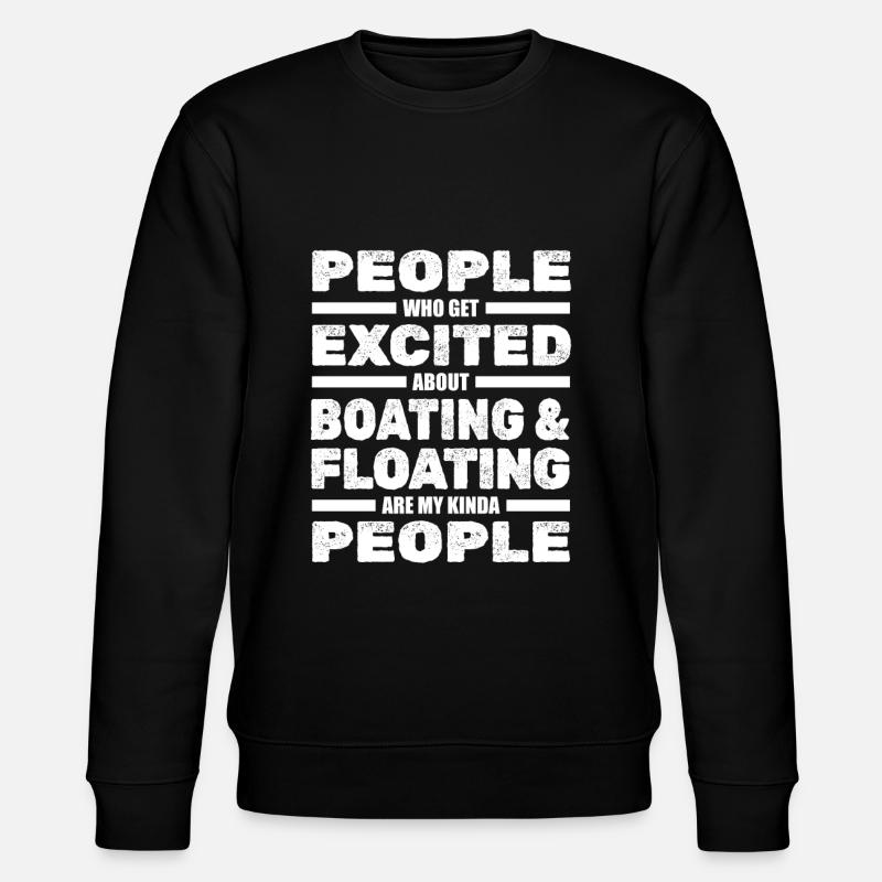 Bateau ponton - Sweat bio CHANGER Stanley/Stella Unisexe - noir
