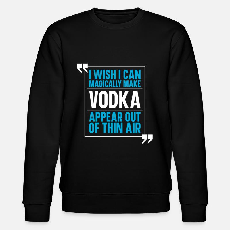 Vodka Wodka - Stanley/Stella Unisex Bio-Sweatshirt CHANGER  - Schwarz