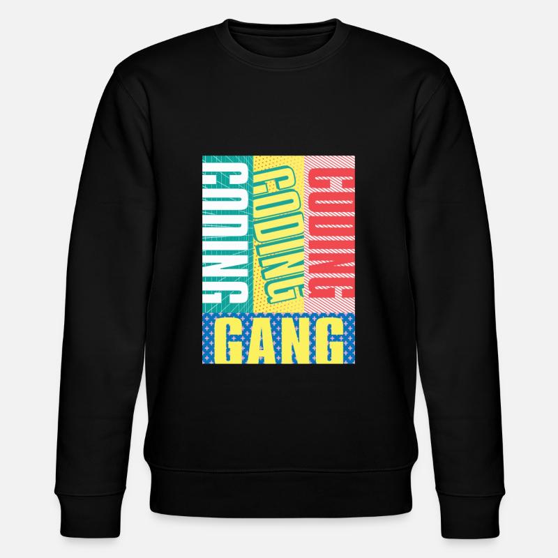 Programmer Coder Software Developer - Stanley/Stella CHANGER Unisex Organic Sweatshirt - black