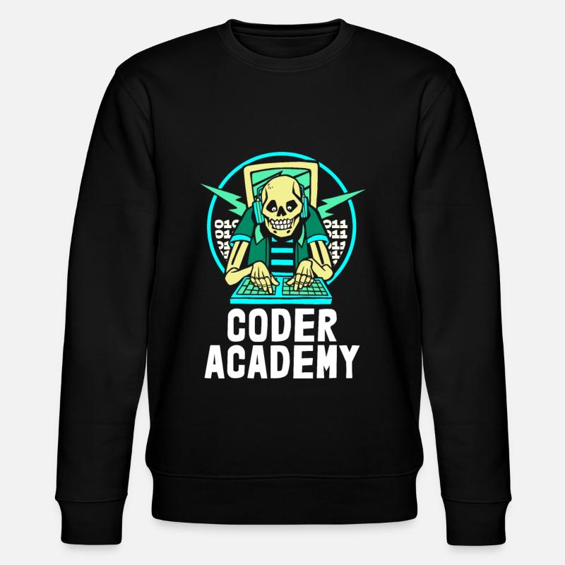 Programmierer Coder Software Entwickler - Stanley/Stella Unisex Bio-Sweatshirt CHANGER  - Schwarz