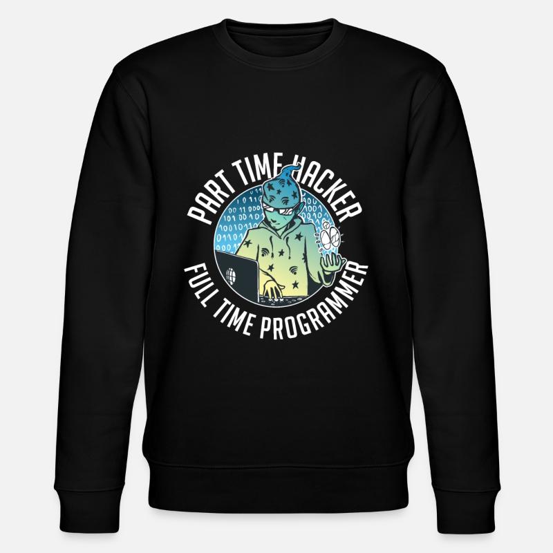 Programmer Coder Software Developer - Stanley/Stella CHANGER Unisex Organic Sweatshirt - black