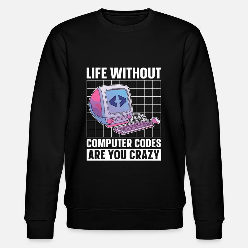 Programmer Coder Software Developer - Stanley/Stella CHANGER Unisex Organic Sweatshirt - black