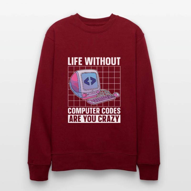 Programmer Coder Software Developer Stanley/Stella CHANGER Unisex Organic Sweatshirt