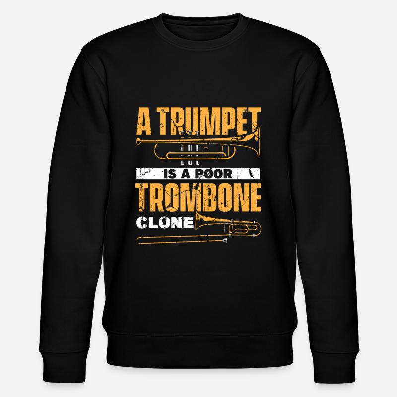 Trombone - Sweat bio CHANGER Stanley/Stella Unisexe - noir