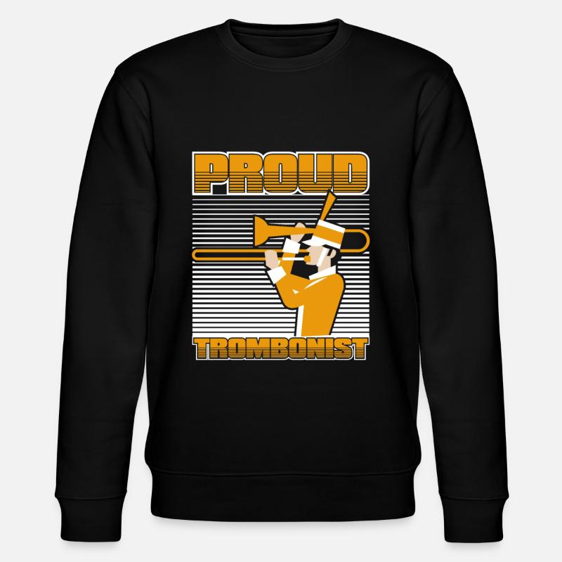 Trombone - Sweat bio CHANGER Stanley/Stella Unisexe - noir