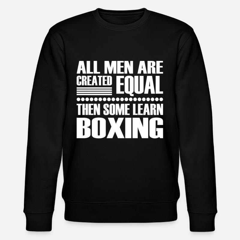 Kickboxing Karaté Boxe - Sweat bio CHANGER Stanley/Stella Unisexe - noir