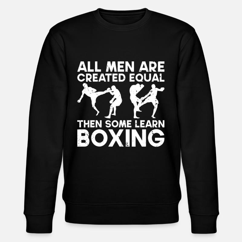 Kickboxing Karaté Boxe - Sweat bio CHANGER Stanley/Stella Unisexe - noir